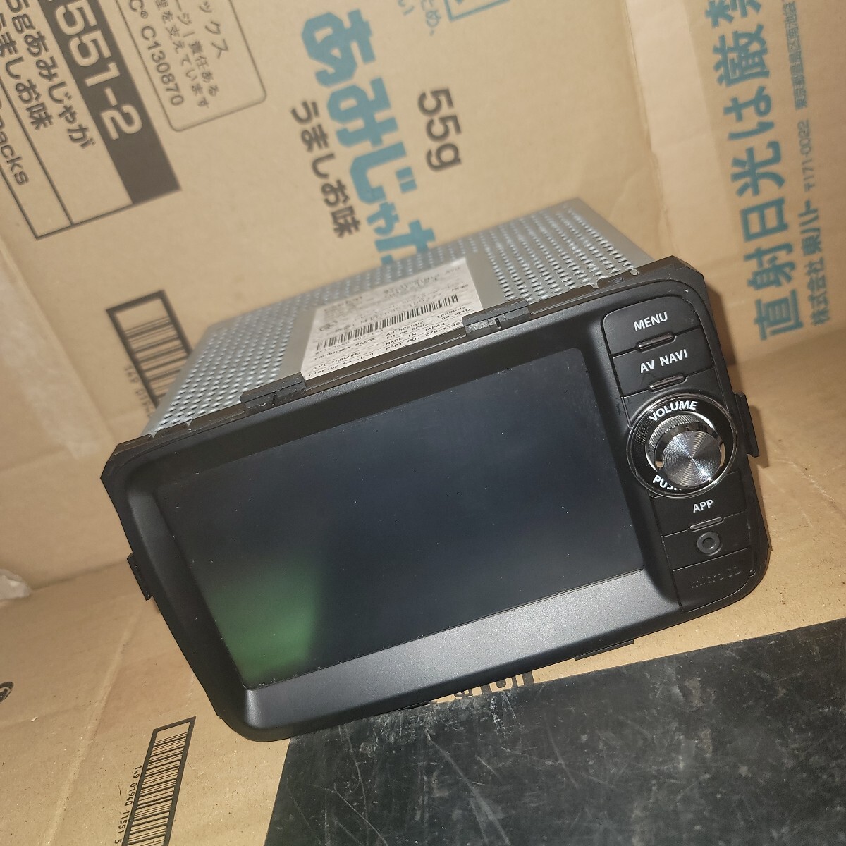 ダイハツ純正 ナビゲーション MODEL 86100-B2080 Clarion QY-7058D-Bの