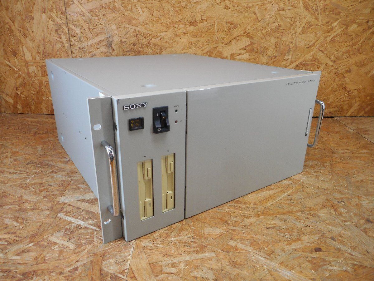 中古】SONY PVE-500 EDITING CONTROL 完動(9pinコード3本付）の落札