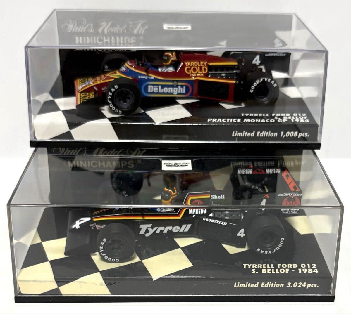 WAVE 1/24 中嶋悟1991 ブラウン ティレル ホンダ020 モナコGP 美品の