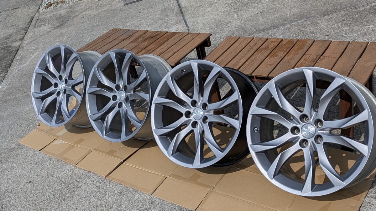 プジョー 3008 5008 純正 ホイール 18X7.5J 1本 9811635077 (g033143