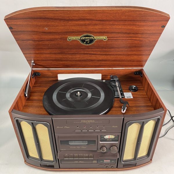 中古】昭和レトロ COLUMBIA 日本コロムビア カセットデッキ RN-126MG