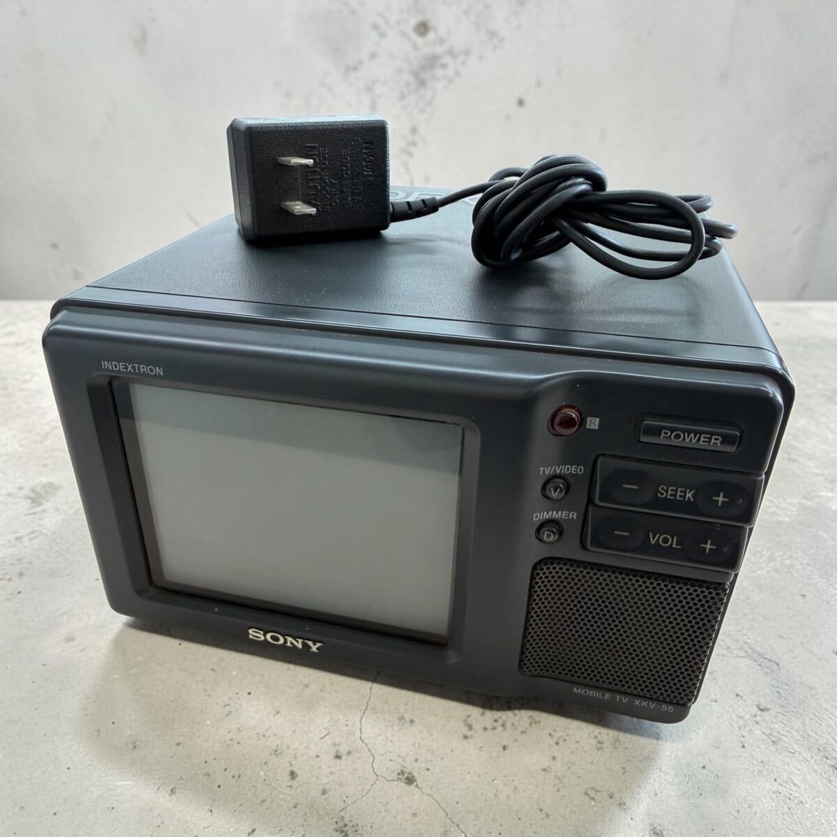 SONY ソニー 88年製 小型 カラーテレビ 4インチ KV-4SV1 インデックス