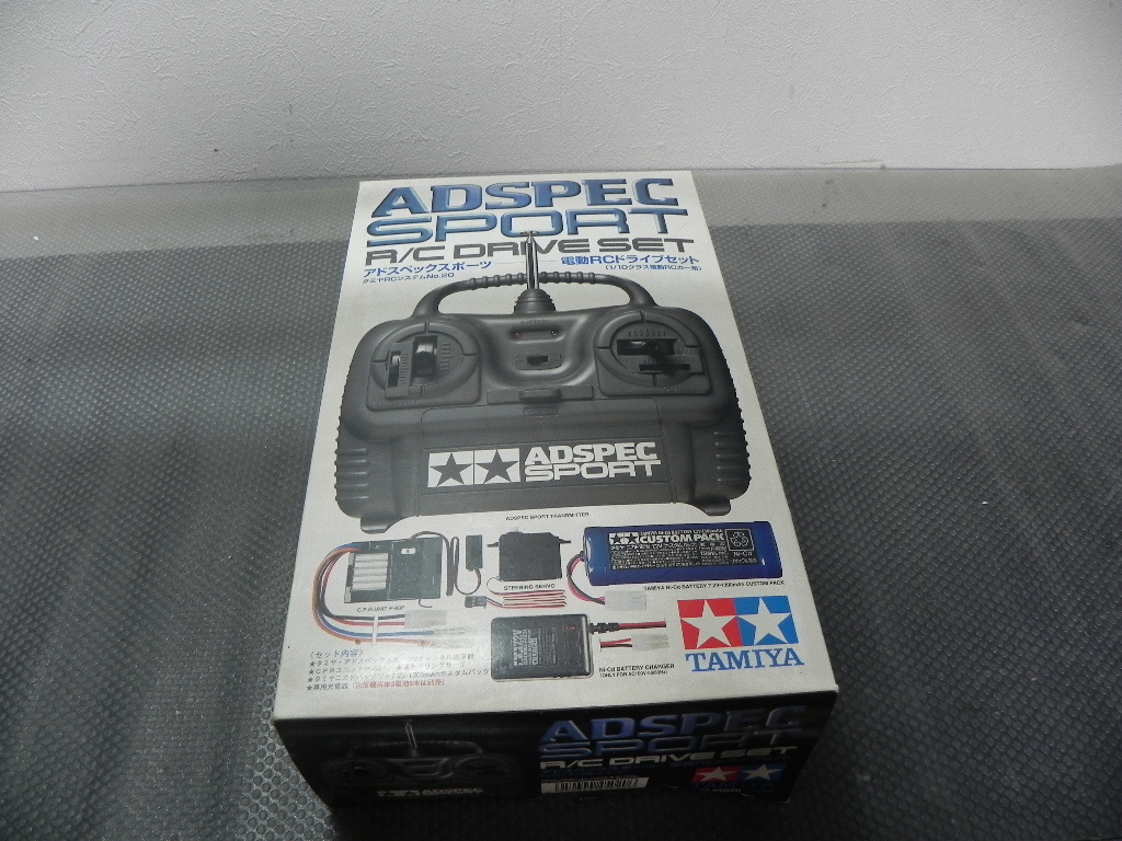 TAMIYA ADSPEC GT 2チャンネル RCプロポセット 電動 ラジコン アド