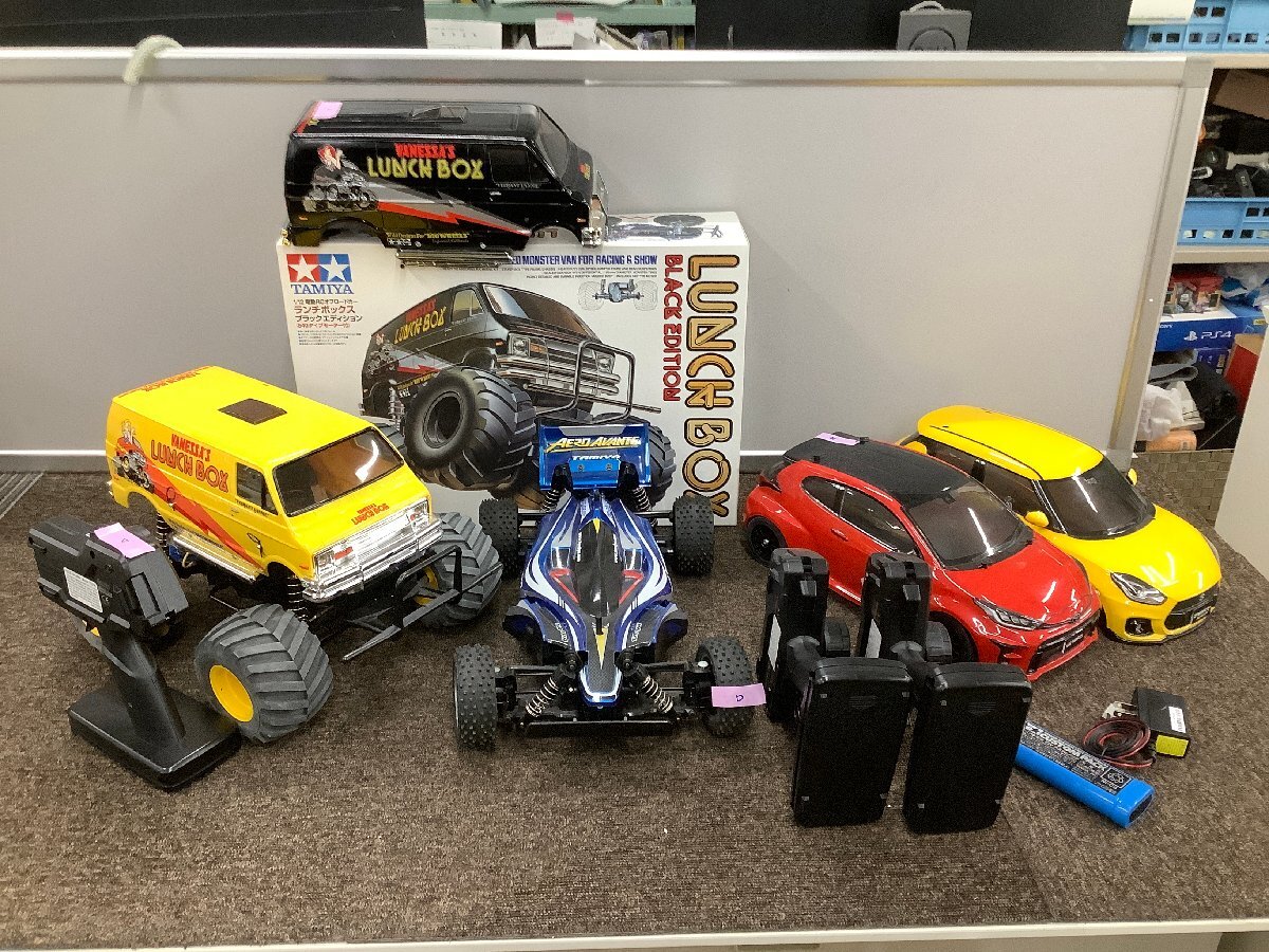 タミヤ ラジコン ランチボックス 本体 プロポ　バッテリーセット タミヤ ランチボックス 即走行可能セット プロポ バッテリー 充電器