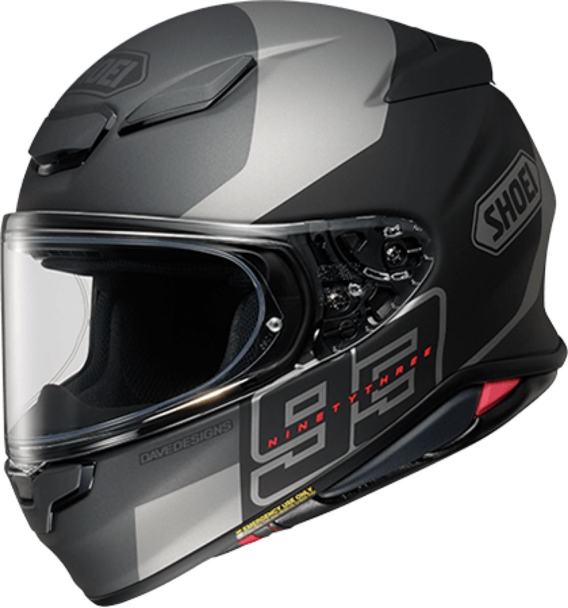 SHOEI フルフェイスヘルメット ショウエイ クエスト QUEST＆青系ミラー
