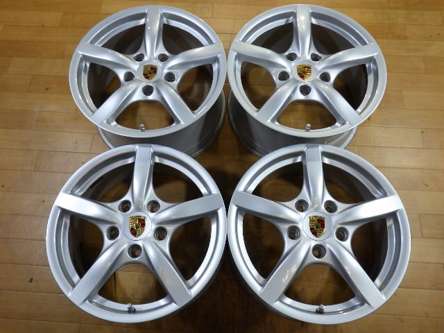 中古】ポルシェ 986 ボクスターS 純正 ホイール 17インチ 4本セット