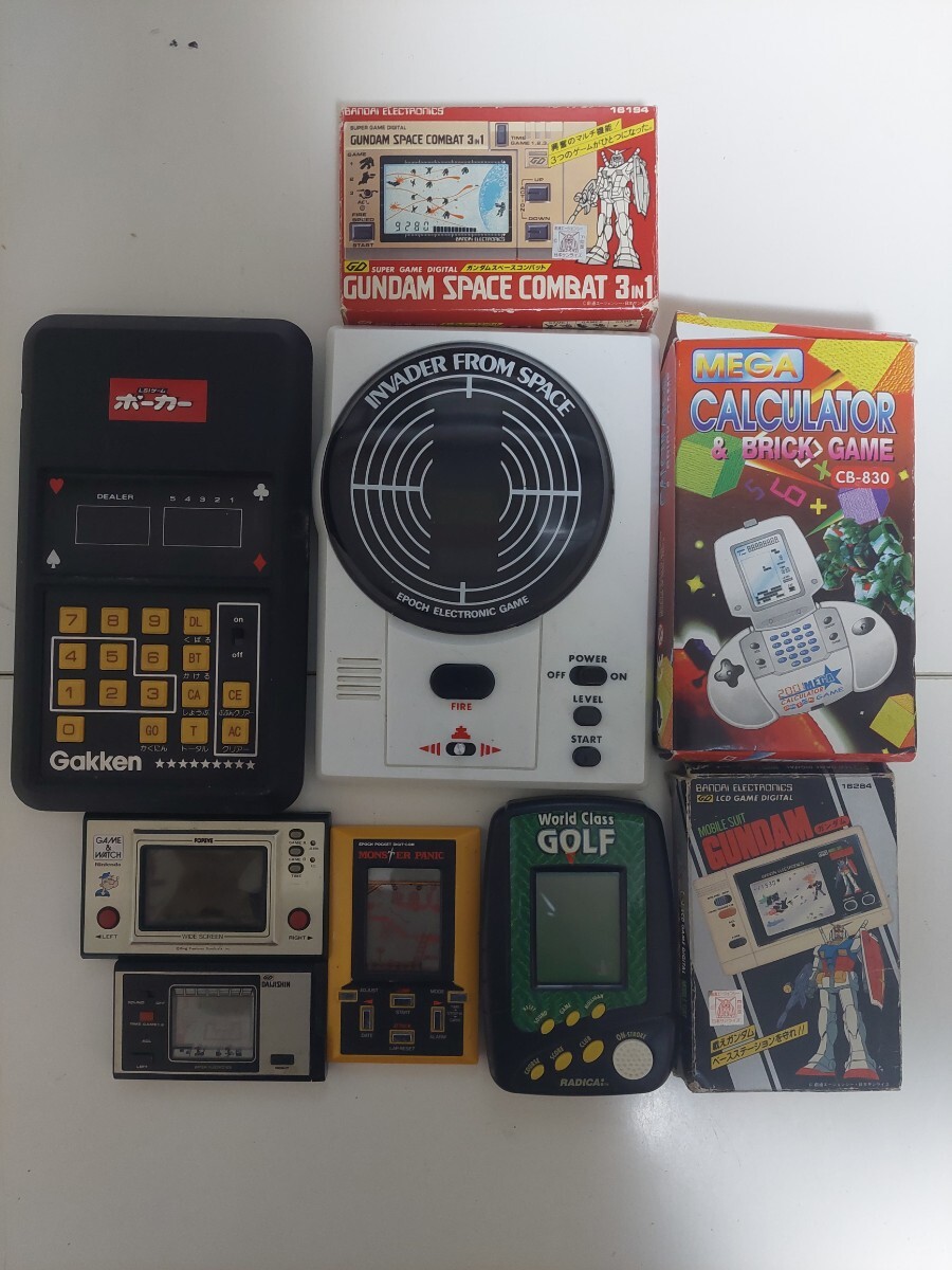 新品】未使用 エポック社 モンスターパニック LCD LSIゲーム ゲーム