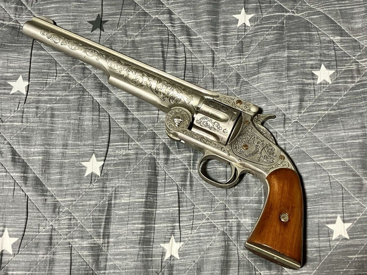 フランクリンミント S&W 44 ワイアットアープ モデルガン 額付 モデル3