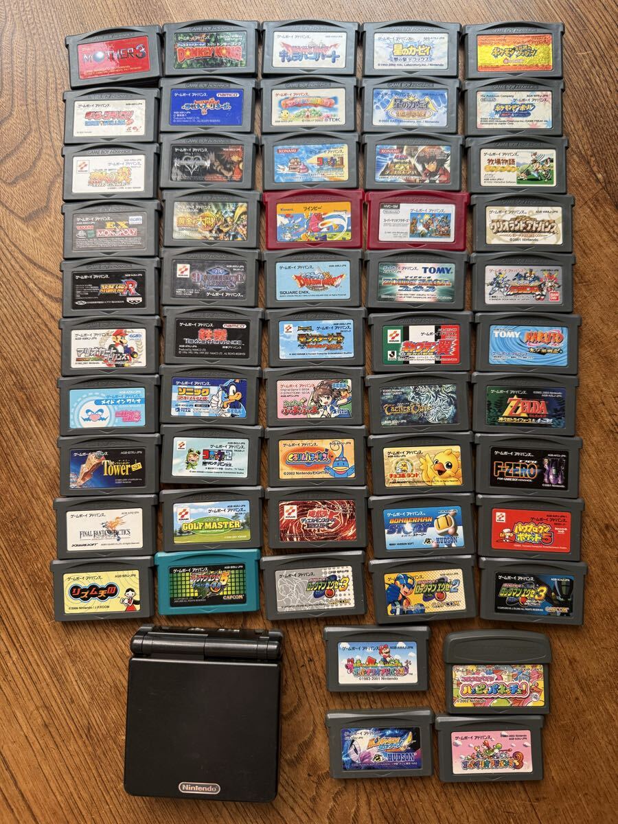 ジャンク GBA ゲームボーイアドバンス ソフト 100本セット まとめて
