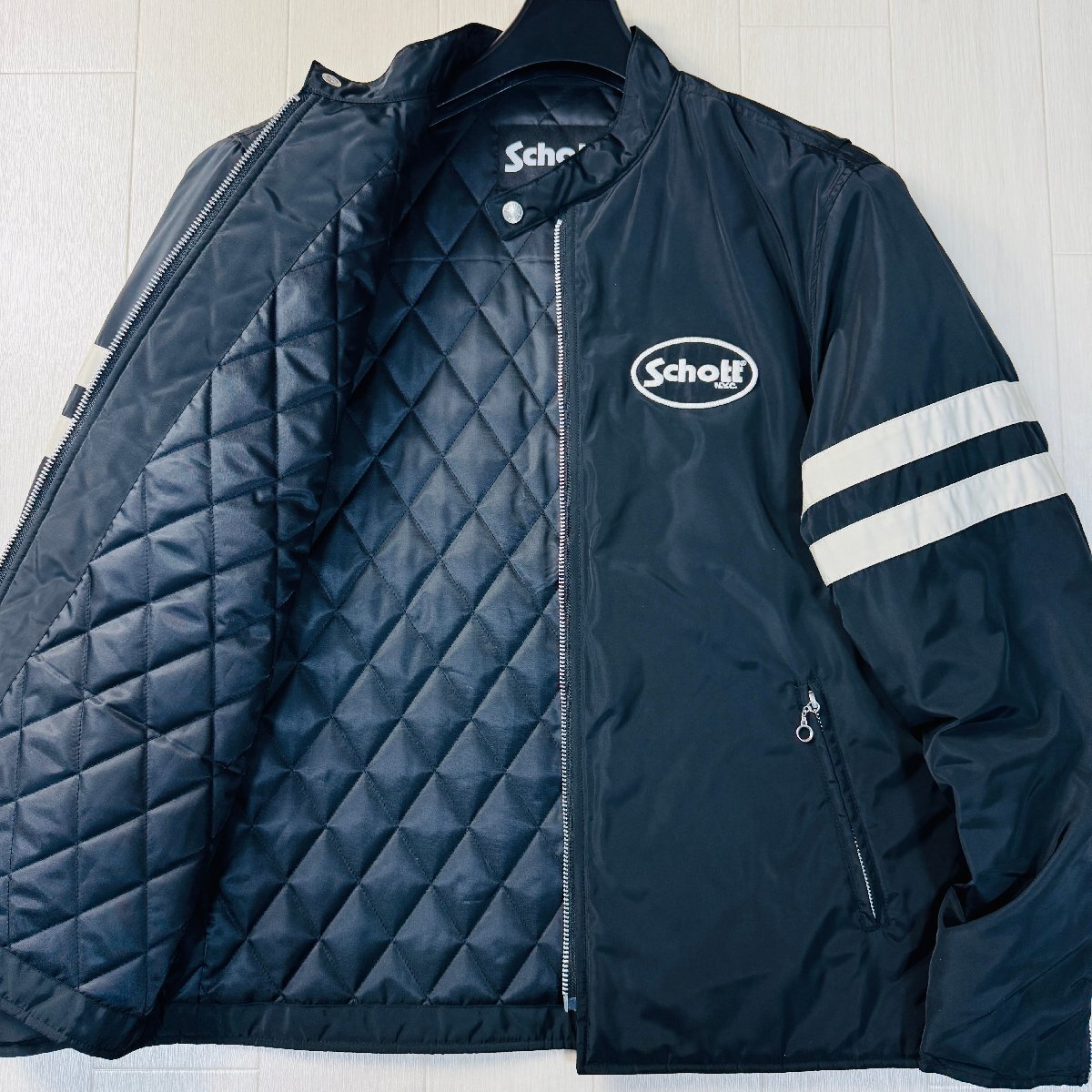 40 ショット 641Q レザー ジャケット シングル ライダース 革ジャン