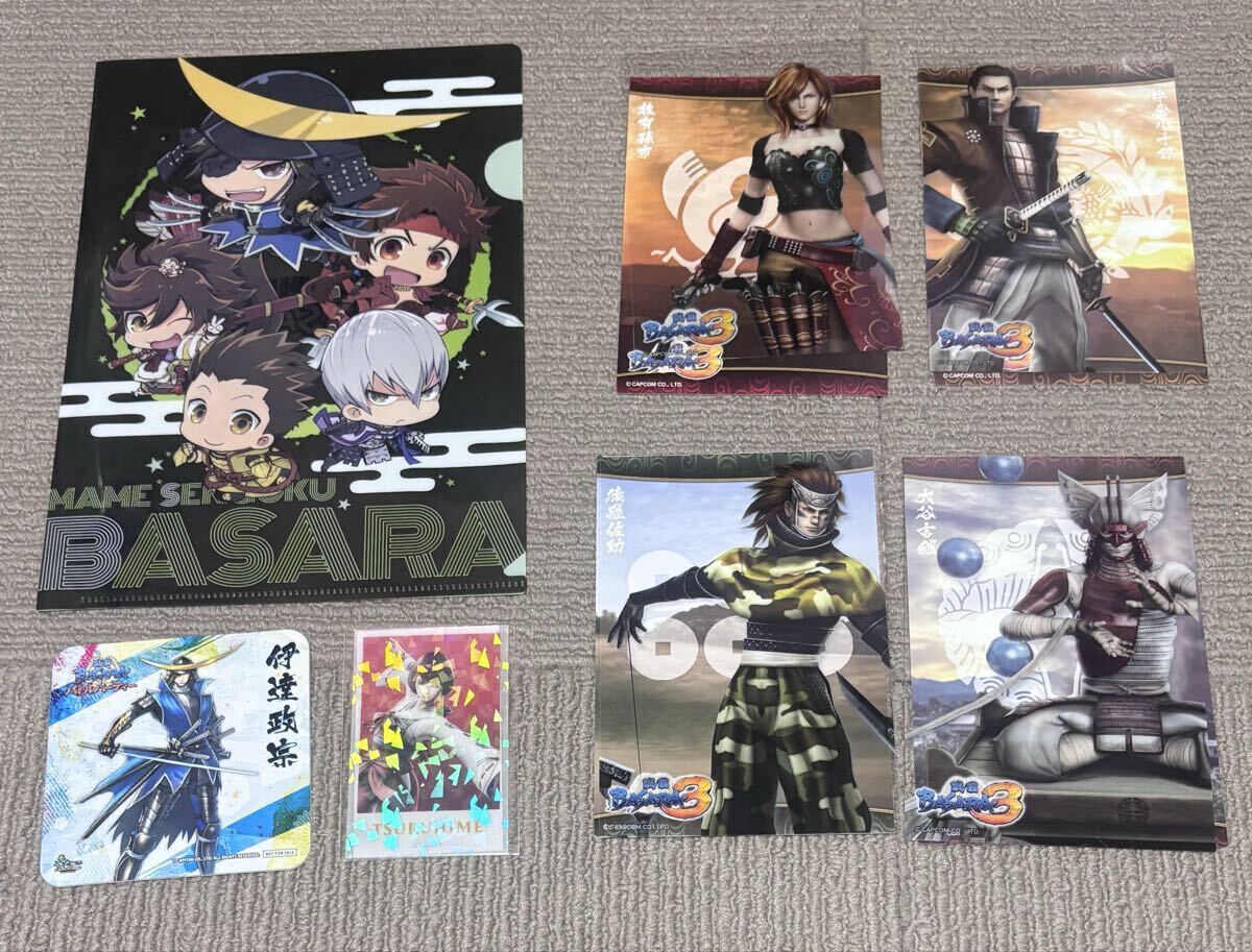 戦国BASARA】ポストカード47枚/真田幸村/猿飛佐助/伊達政宗/毛利元就