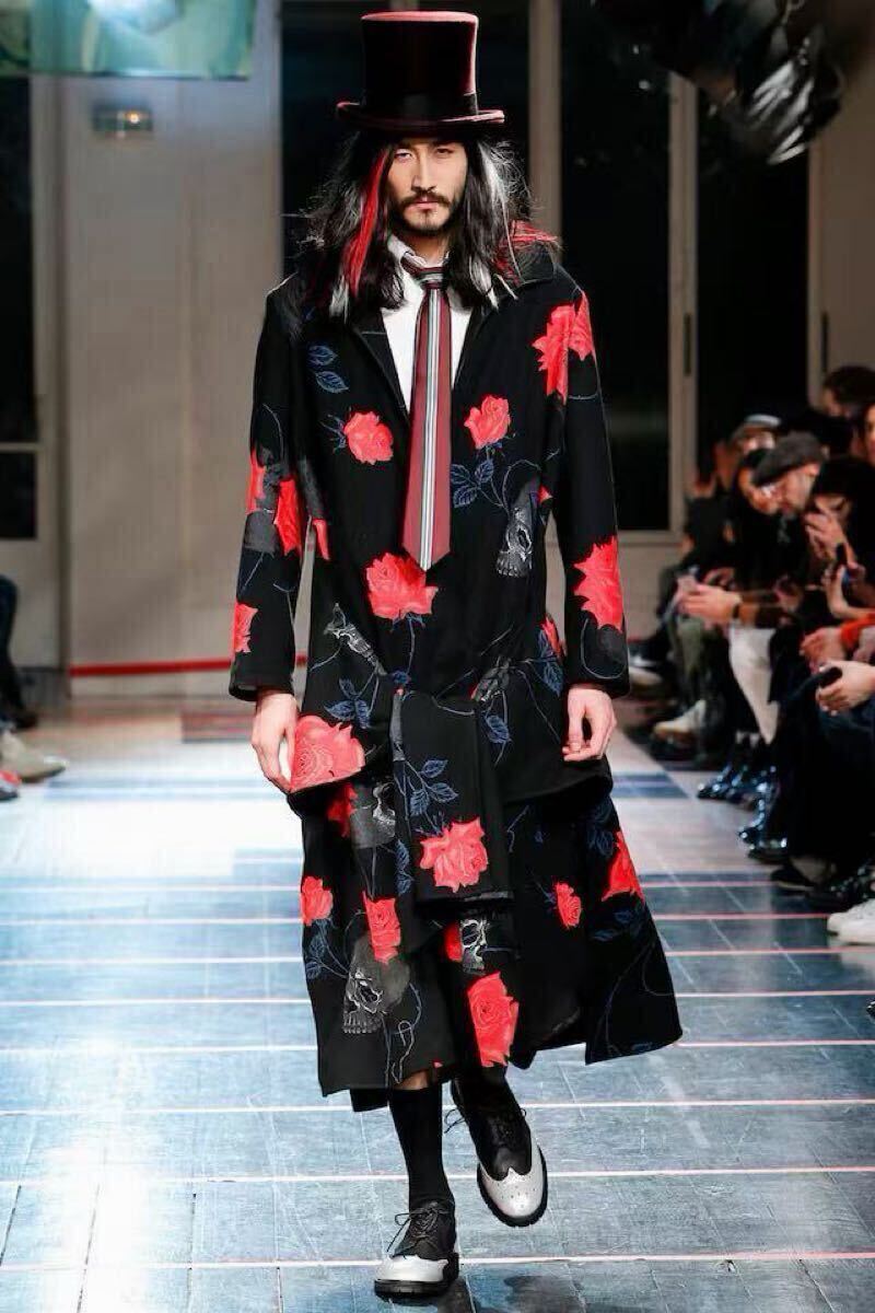ヨウジヤマモト オム 19AW 辞書アシンメトリーロングジャケット 新品 新品】新品 19-20AW Yohji Yamamoto POUR HOMME Asymmetry Dictionary