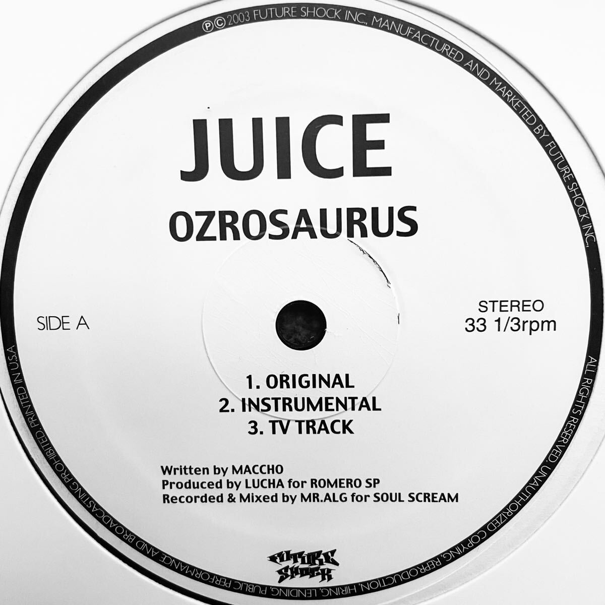 中古CD□HIPHOP/日本語□OZROSAURUS／ROLLIN' 045／2001年／「AREA