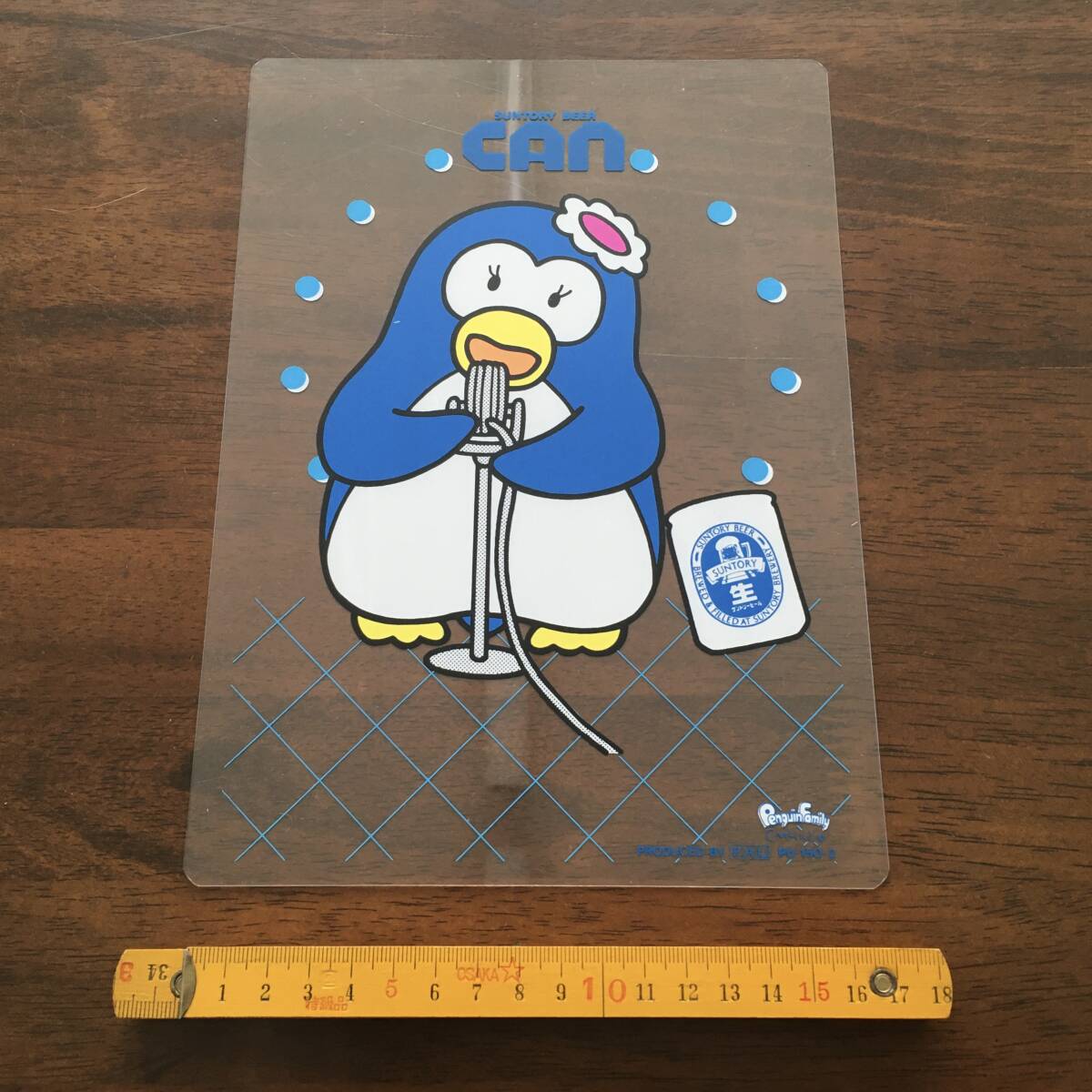 新品】レトロ サントリーペンギン 生ビール ペンギンズバー シールの