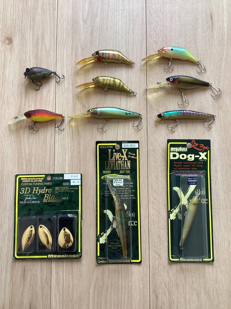 激レア】】 オールドメガバス DOG‐X ドッグX (S) メタルライムの