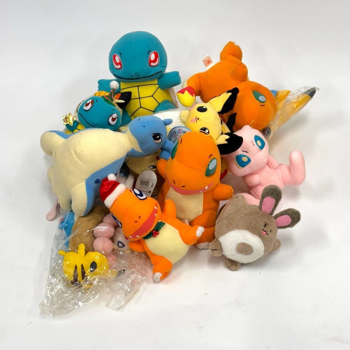 中古】ポケモン バンプレスト タフタぬいぐるみ◇11種セットの落札情報