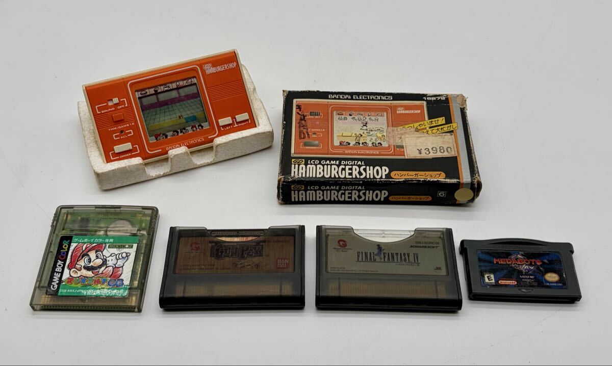 ゲームウォッチ ハンバーガーショップ HAMBURGER SHOP 中古 バンダイの