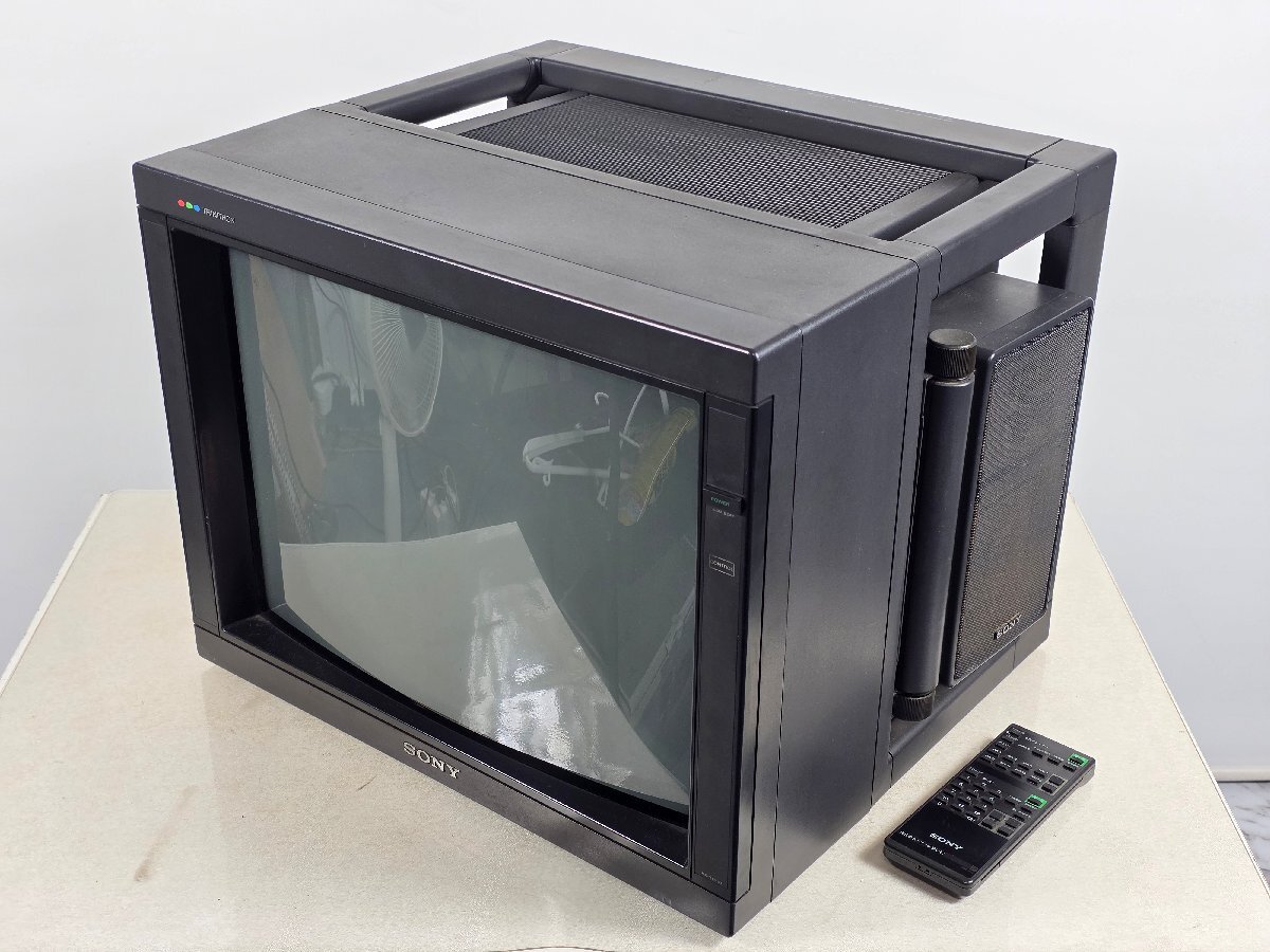 中古】SONY KX-13 HG 1 トリニトロンモニター 動作確認済み ジャンクの