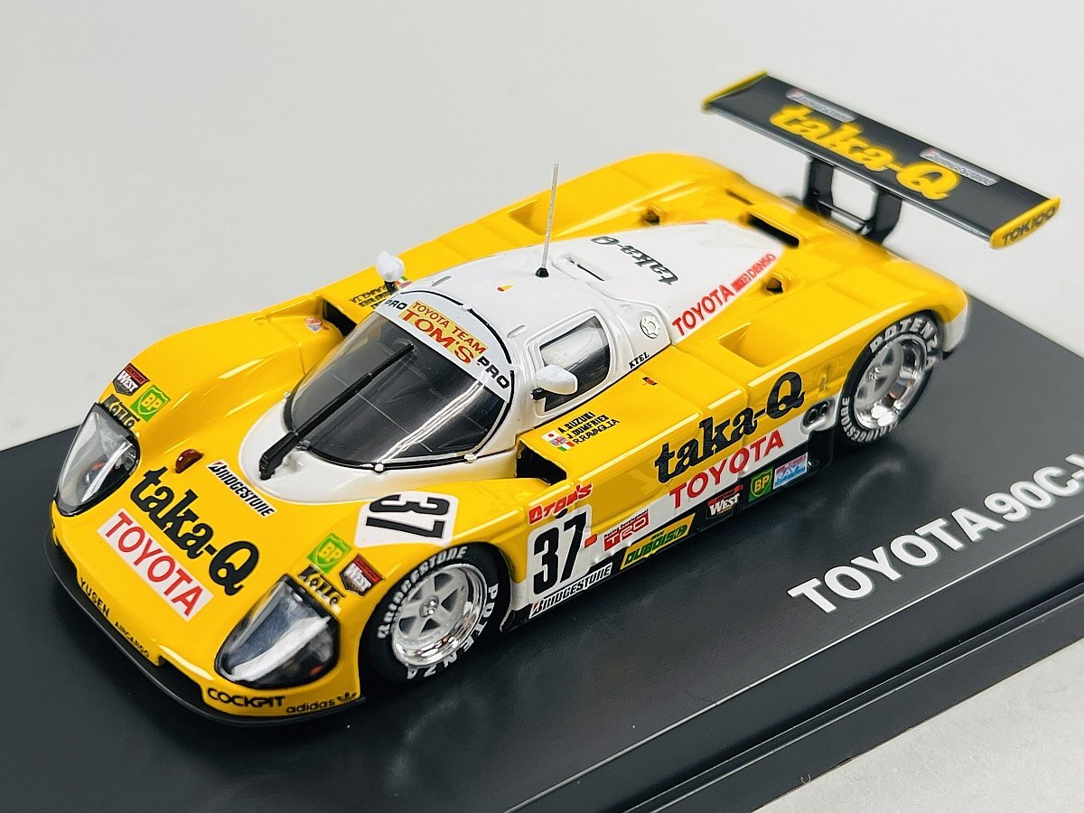 1/43 ルマン spark TOYOTA 89 C-V #37 1989 Le Mans 24h tom's トムス
