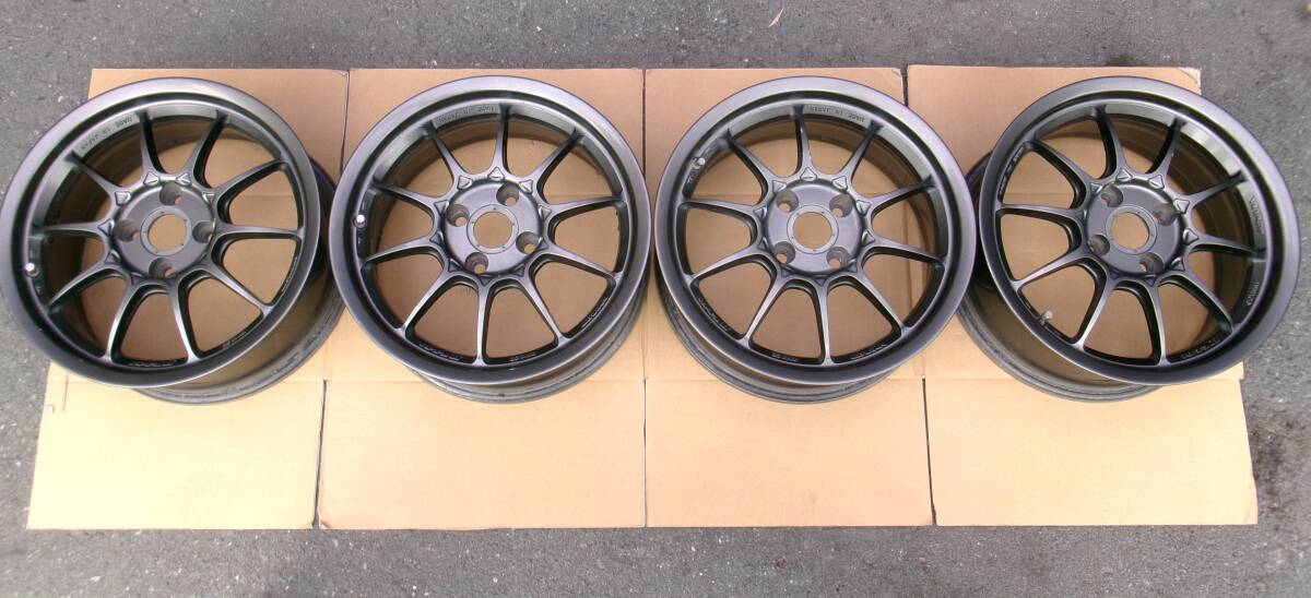 中古】ENKEI RPF1RS(SBCカラー) 訳あり4本セット！ 8J 28 PCD100 4穴