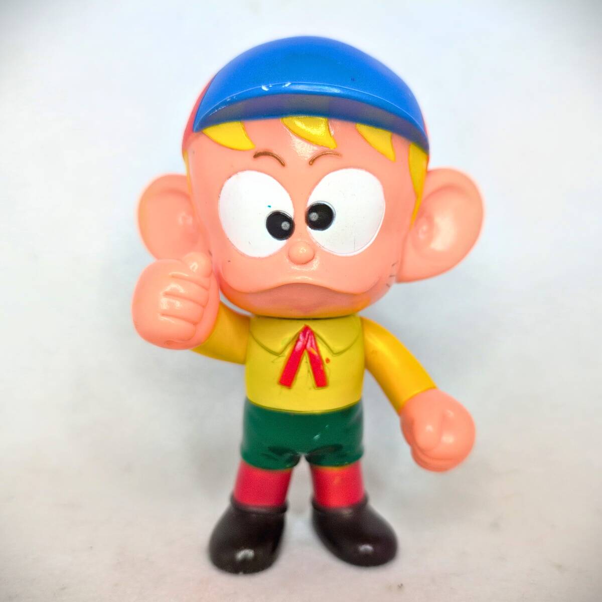 ▽ポピー ドラえもん ソフビ人形3点セット 怒り顔/泣き顔/笑い顔 1979