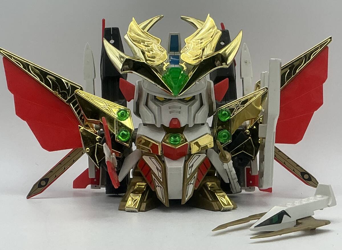 当時物 元祖SDガンダム 三代目頑駄無大将軍 75 組立済 ガンダム
