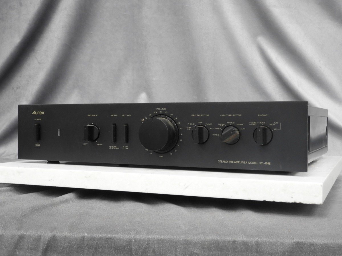 ☆ Aurex SB-410 プリメインアンプ メンテ済動作品 当時69,000円 70