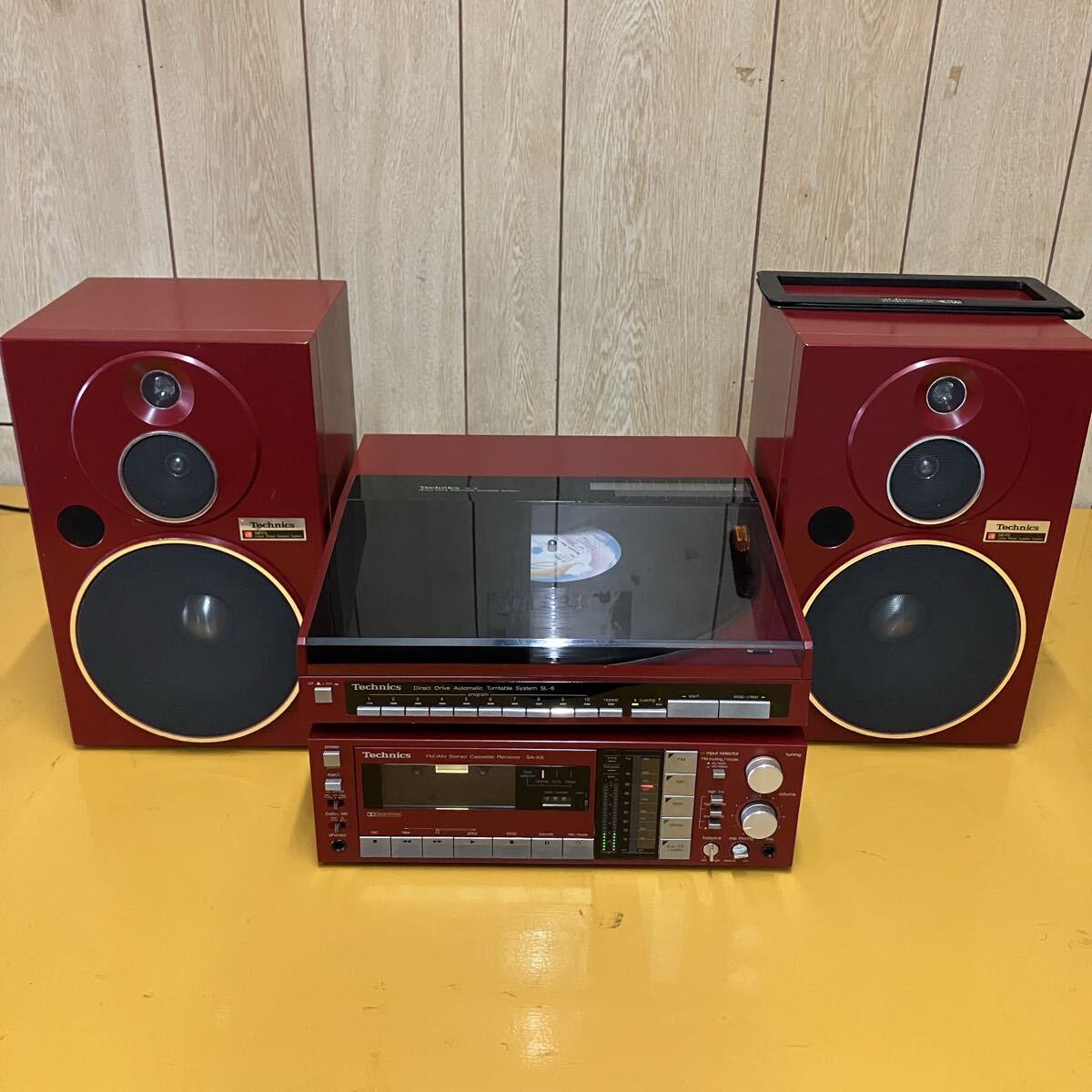 Technics テクニクス システムコンポ SB-CD850ペアスピーカー SH-E70A