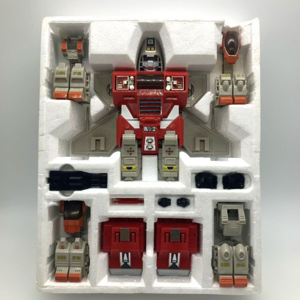 当時物】 1984年製 バンダイ製 マシンロボ パワースーツ システム