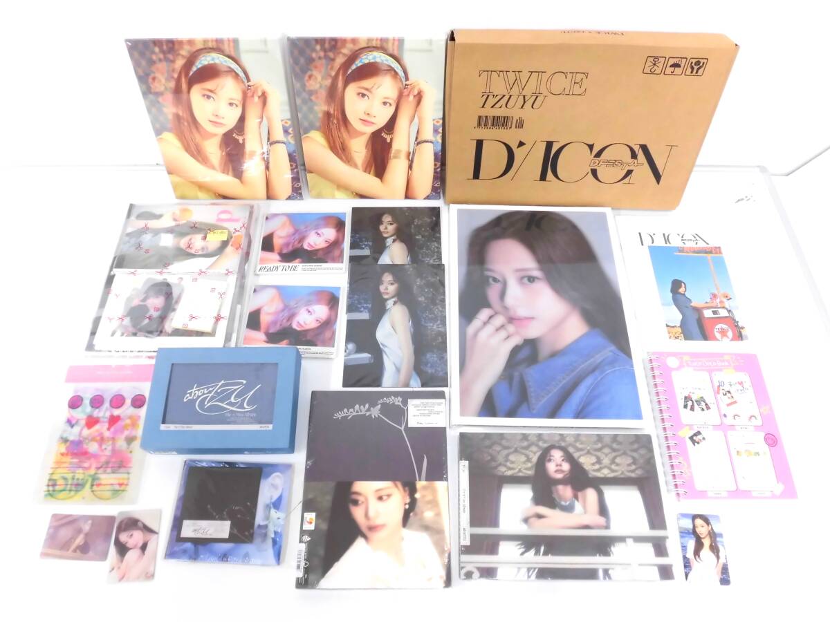 TWICE ツウィ ☆直筆サイン入り写真☆証明書COA付 2Lサイズ○127㎜×178