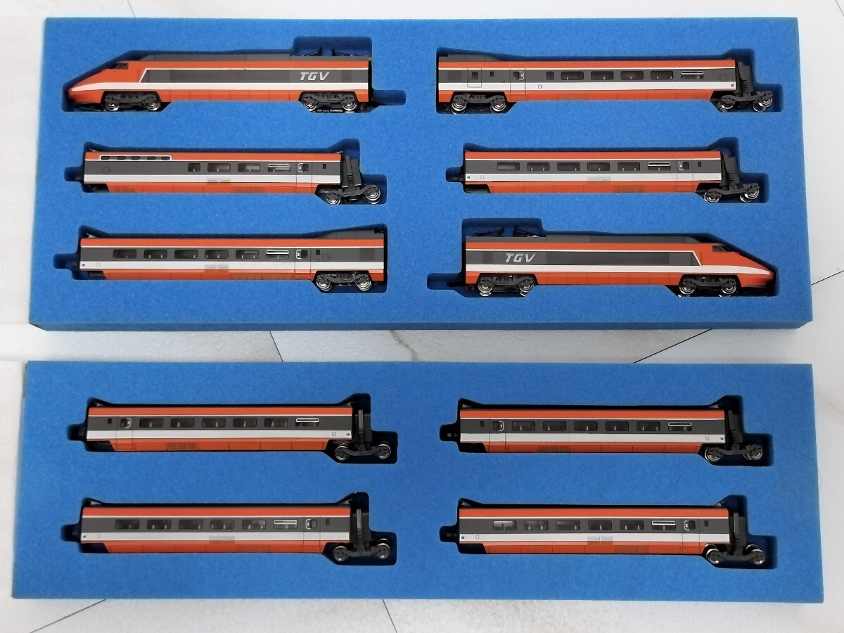 KATO カトー Nゲージ TGV S14701 フランス 外国車両 6両セット【動作