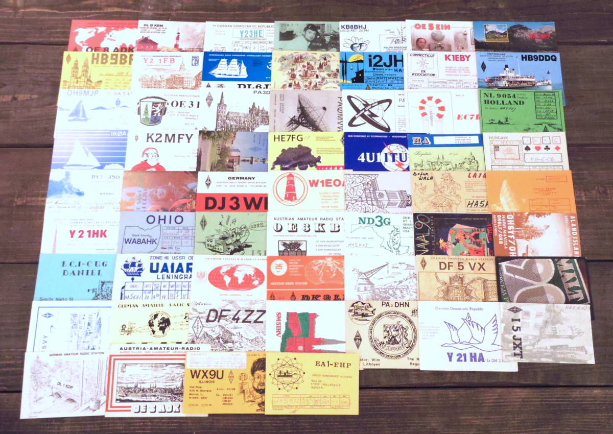 Qslカード60枚 ベリカード ラジオ ドイツ スウェーデン スペイン ハンガリー の落札情報詳細 ヤフオク落札価格情報 オークフリー スマートフォン版