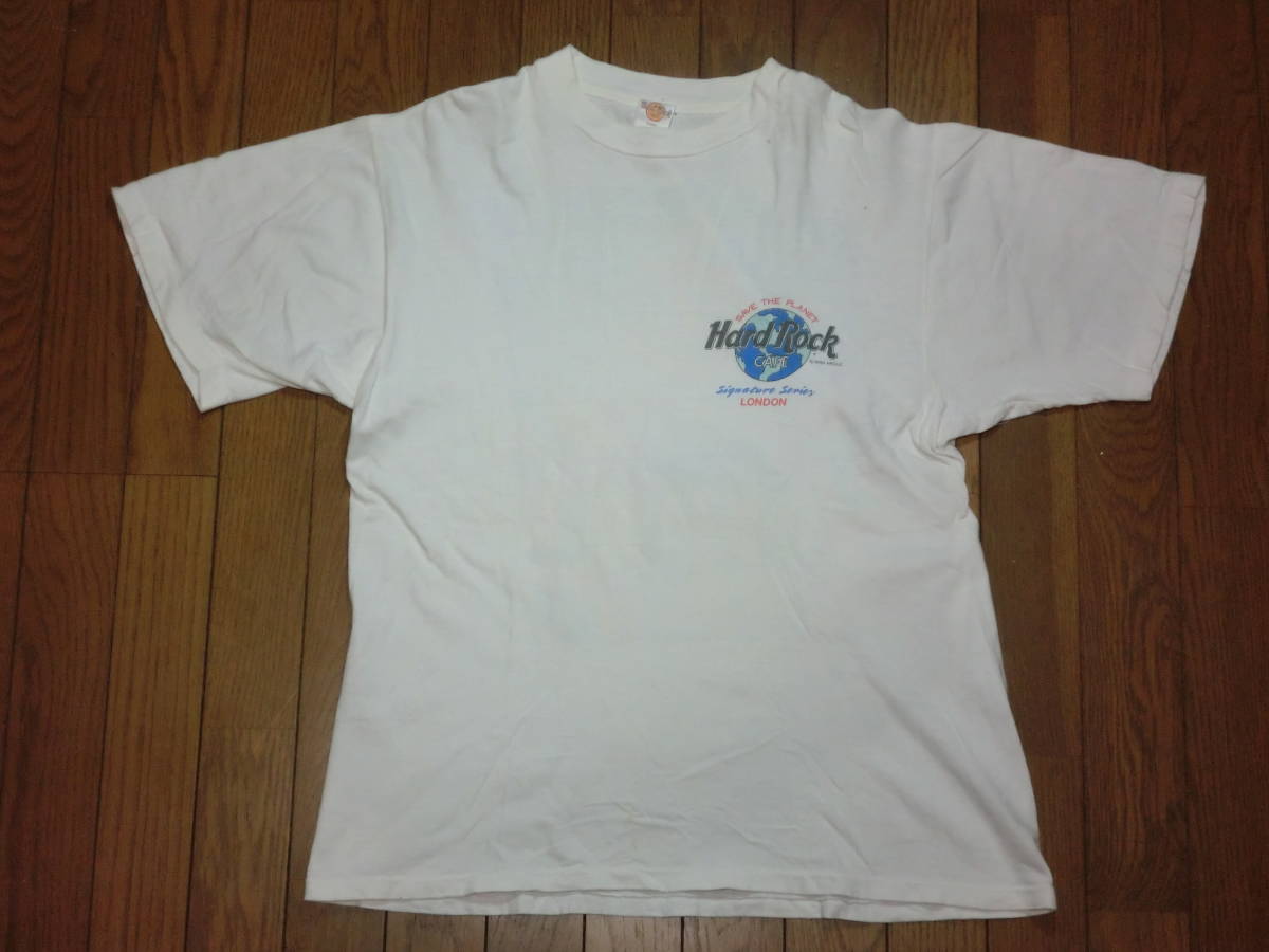 90s ハードロックカフェtシャツピーターマックスアートXL