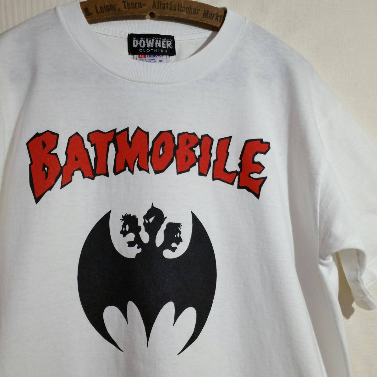 90s BATMOBILE ヴィンテージ Tシャツ frenzy meteors long tall texans