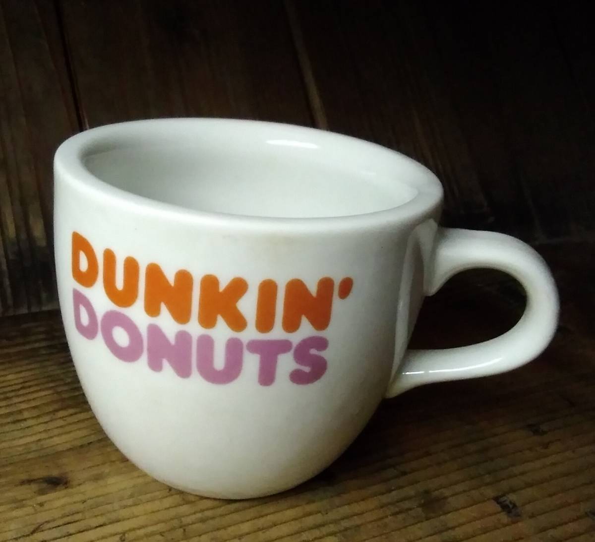 ダンキン ドーナツ カップ DUNKIN' DONUTS 陶磁器 マグカップ 一個の