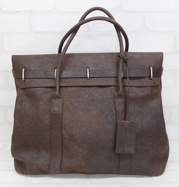 1B3510/OLDJOE DISTRESSED LEATHER MONEY BAG WALNUT オールドジョー  