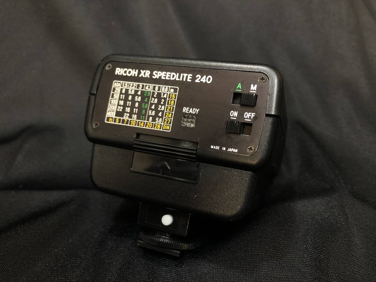 送料無料》RICOH XR SPEEDLITE 240 リコー ストロボ フラッシュ レア