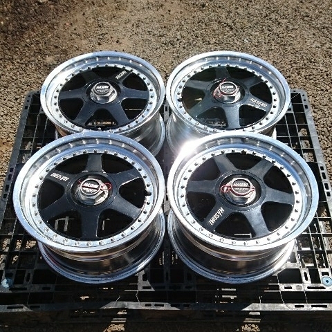 希少 スピードスター HASEMI プロト‐S RG♪ 16インチ 7JJ 8JJ +38 4穴