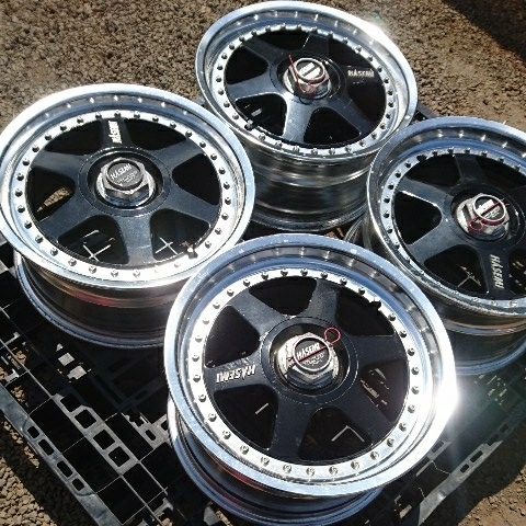 希少 スピードスター HASEMI プロト‐S RG♪ 16インチ 7JJ 8JJ +38 4穴