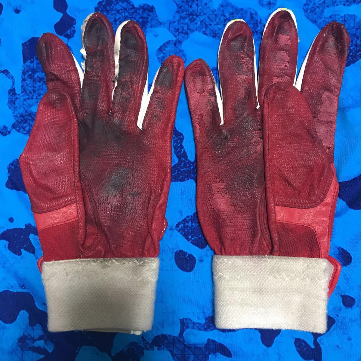 楽天イーグルス 浅村栄斗 実使用 バッティンググローブ ナイキ 西武