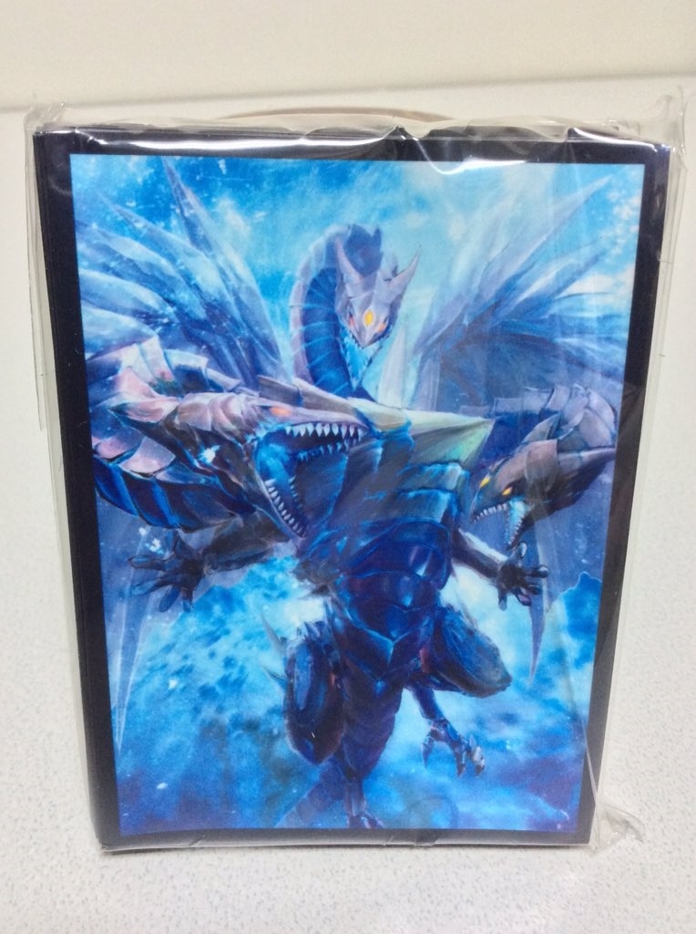 お値段 遊戯王 氷結界の龍トリシューラ スリーブ 新品未開封 107個