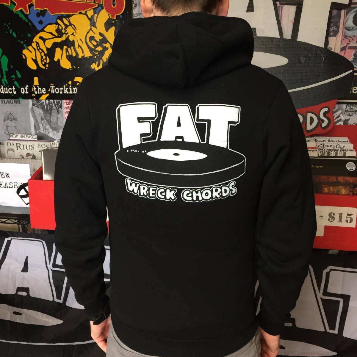 【新品】HI-STANDARD×FAT WRECK CHORDS パーカー　M Hi-STANDARD パーカー M FAT WRECK CHORDS Fat Wreck Chords ⁄ Logo