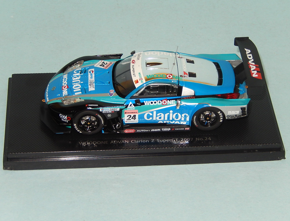 MMP EBBRO エブロ◇WOODONE ADVAN Clarion Z SUPER GT 2007 No.24◇1