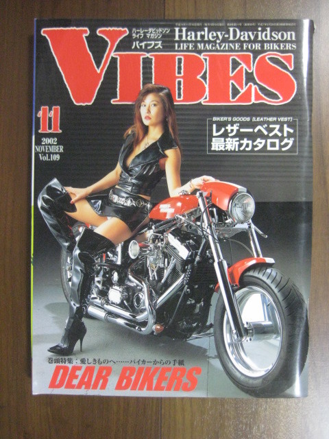 VIBES バイブズ ハーレーダビッドソン 2002年 1月から12月号 VIBES 2002年 1月〜12月号 12冊 バイブズ ハーレーダビッドソン
