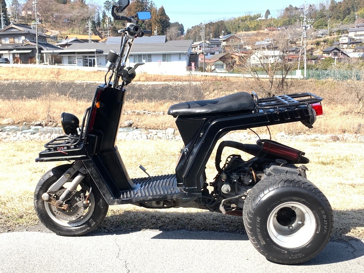 実働！フルカスタム車両【ミニカー登録可能】ジャイロX//検、ジャイロ