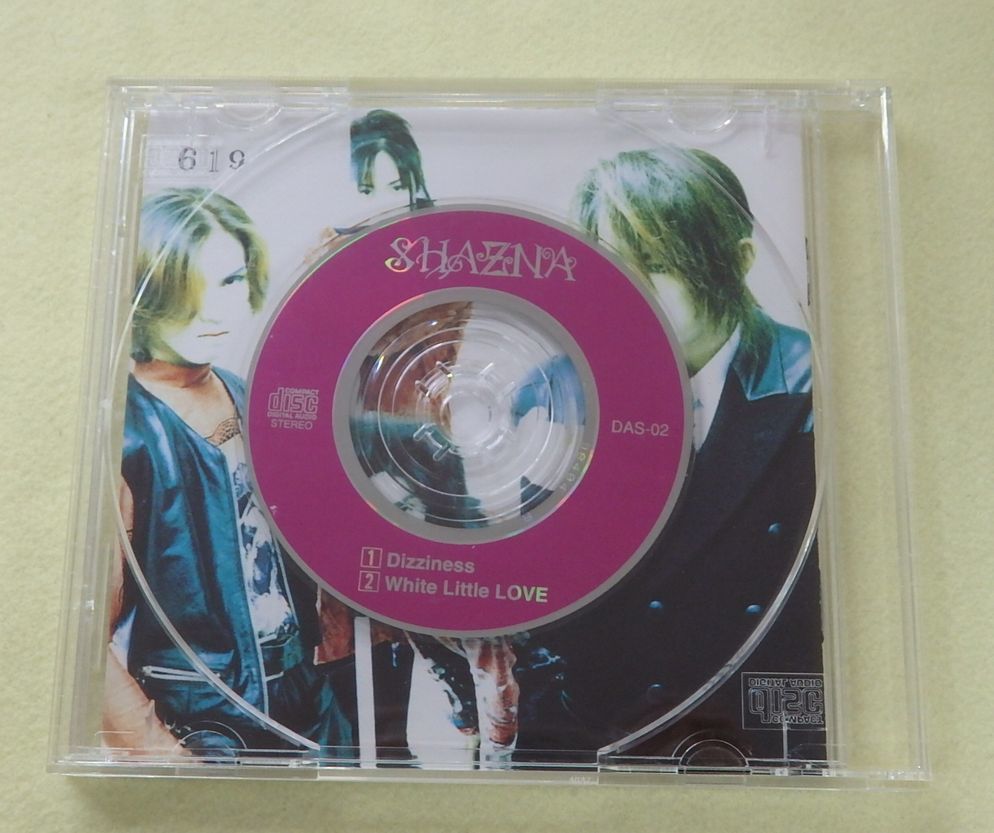 Dizziness SHAZNA - ⁄ White Little 0 シャズナ 自主盤 8cm「Dizziness