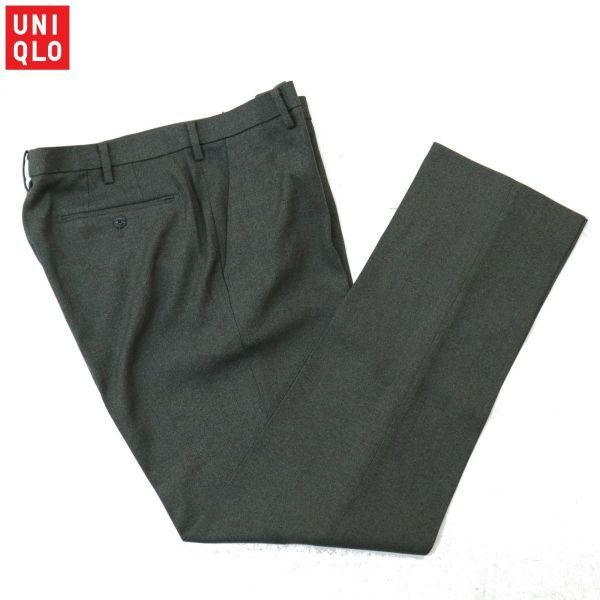 新品 19ss Uniqlo ユニクロ 感動パンツ Dry ソフトタッチ ウールライク スラックス パンツ Sz 91 メンズ グレー C63ba94 の落札情報詳細 ヤフオク落札価格情報 オークフリー スマートフォン版