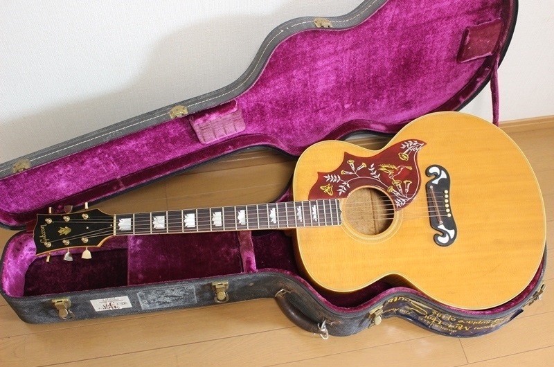 売約済【ビンテージ guitar】Aria アコースティックギター