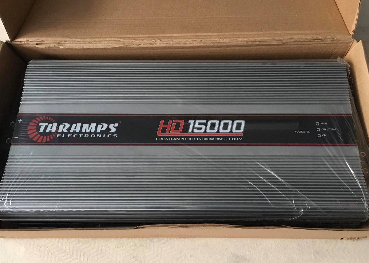 Taramps タランプスHD15000 カーオーディオアンプ1Ω ② タランプス TARAMPS HD15000 1ΩTARAMPS HD15000 1Ω