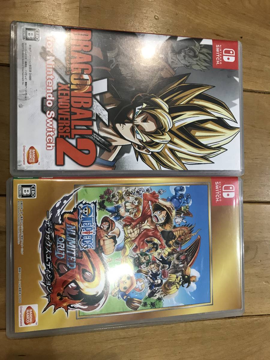 Switchソフト ドラゴンボールゼノバース2 ワンピースアンリミテッドワールド デラックスエディション の落札情報詳細 ヤフオク落札価格情報 オークフリー スマートフォン版